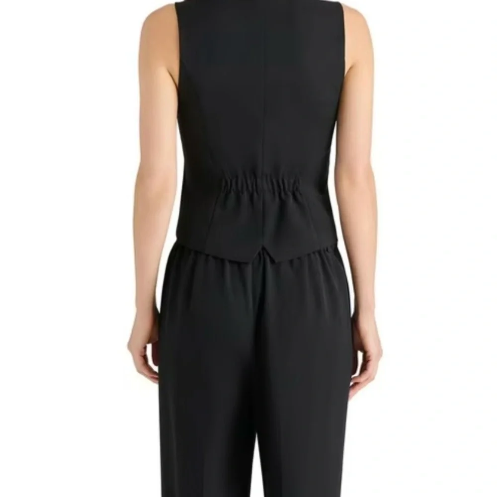 NWT Steve Madden Women's Vest Black Sz M - Picture 2 of 11